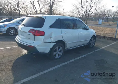 2012 Acura Mdx из США, поврежденный, VIN 2HNYD2H26CH509688